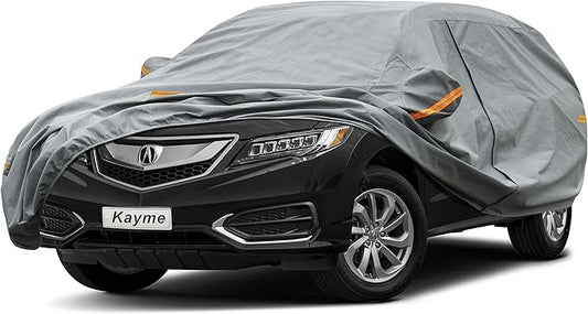Kayme Heavy Duty SUV Car Cover Custom Fit Acura RDX (2009-2025) Waterproof All Weather for Automobiles, Full Exterior Covers Sun Rain UV Protection.（Deliver About 3-10 Days）