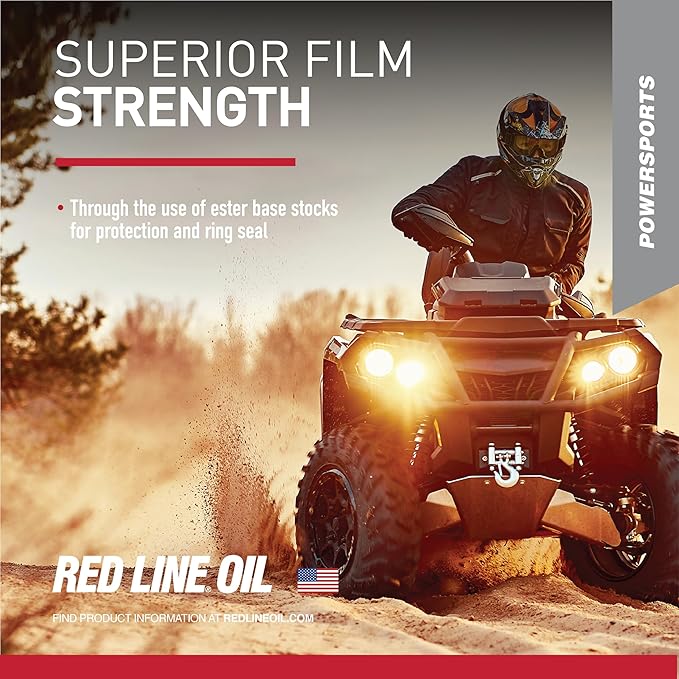 Red Line 42404 10W40 Synthetic Motorcycle Motor Oil - 1 Quart