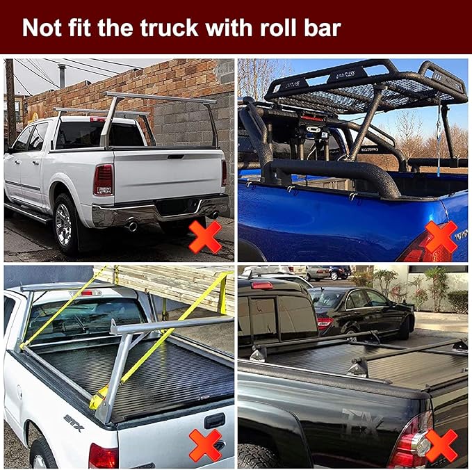 Kikito Professional FRP Hard Tri-Fold Truck Bed Tonneau Cover for 2004-2014 F150 2006-2014 Mark LT 5.5ft 66-67IN Bed
