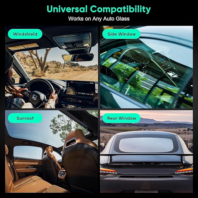 2 Pack Windshield Chip Repair Kit - 2026 Upgrade Car Windshield Crack Repair Kit, Glass Repair Liquid for Cracks and Chips, Rock Chip Repair Kit for Fix Windows, Mirrors, Glasses, All Crack Types