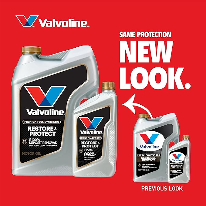 Valvoline Restore & Protect Full Synthetic 0W-20 Motor Oil 1 Quart