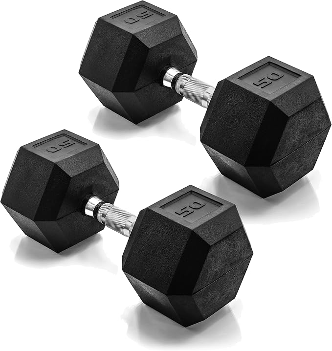 CAP Barbell Coated Dumbbell Weight | Multiple Options Pairs & Sets