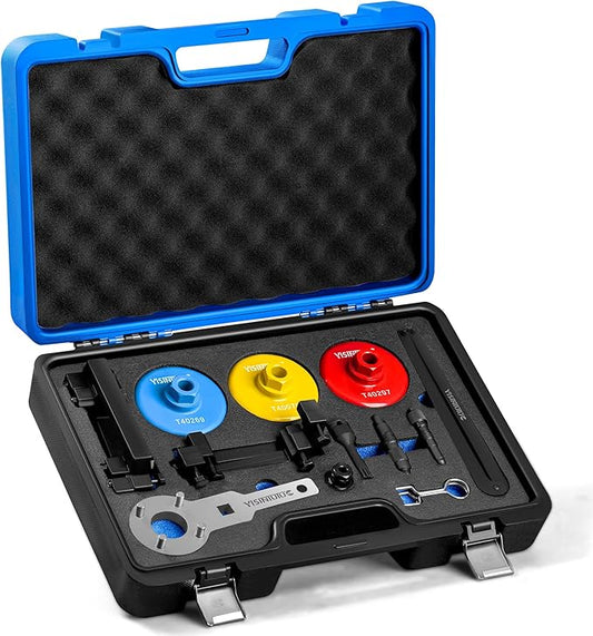 Camshaft Timing Tool Compatible with Audi VW 2.0T,2.4, 2.8, 3.0T, 3.2T, 4.2, 5.2 Engine Camshaft Adjuster Key T40133 T40070 T40026 T40071 T40058 T10172 T40069 T10035 T40079 T40269 T40297 Porsche 3.0
