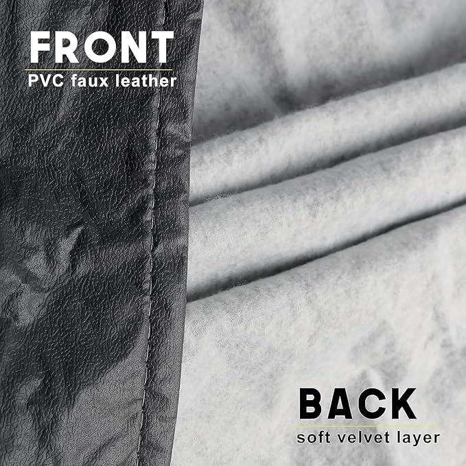 Rosefray RV Tire Covers, Dual Axle Wheel Cover (2 Pack) Fits 27"-30"/30”-33” Diameter Tires, Waterproof Anti-UV Black Dual Tire Covers RV Accessories for Truck/Trailer/Black