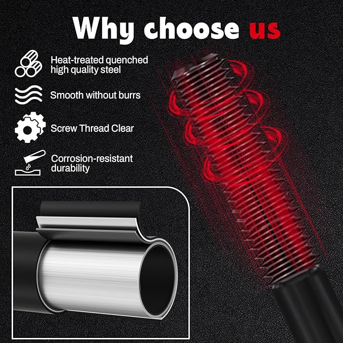 95400 in-Line Dowel Pin Puller Master Set,Dowel Dismantling Tools Easily Remove Dowel Pin,Puller Sets Saving Time and Effort