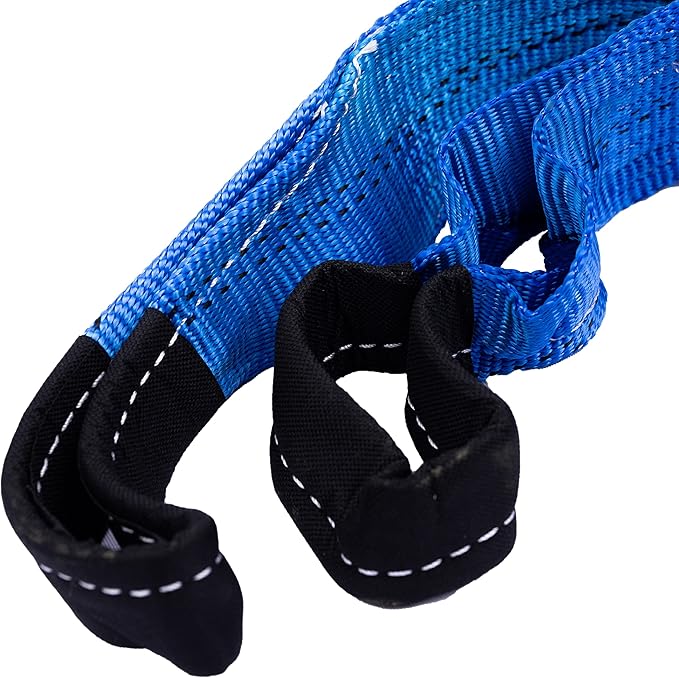 HFS(R) Blue Tree Saver, Winch Strap, Tow Strap 30,000 Pound Capacity(3X20FT)