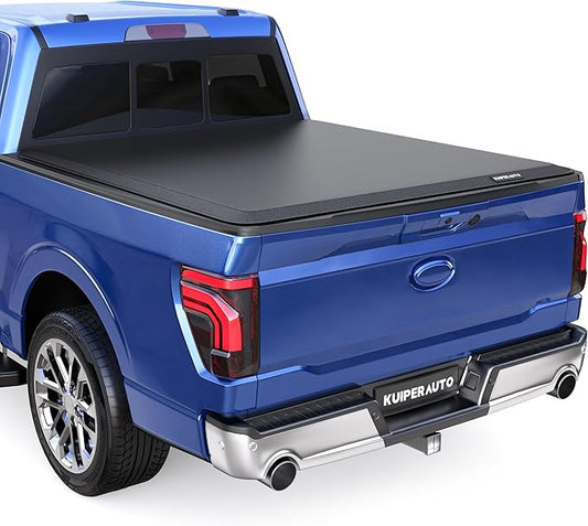 Soft Roll-Up Truck Bed Tonneau Cover Compatible for 1999-2024 Ford F-250 F-350 F250 F350 Super Duty 8FT