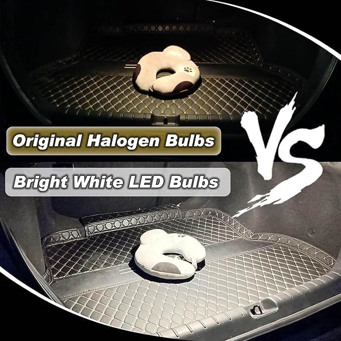 T10 194 921 922 912 906 2825 LED Bulb 6000K White 168 Replacement Bulbs for RV Tralier Interior Marine Boat Light Bulb Navigation Car Interior Dome Map Door Courtesy License Plate Lights (4pack)