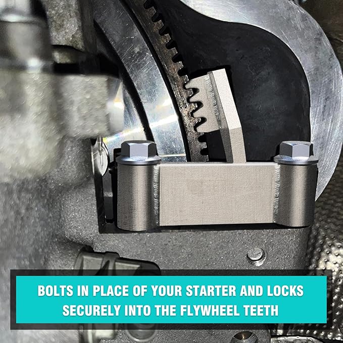 3mirrors LS Engine Flywheel Holding Locking Tool Kit Compatible with 4.8 5.3 5.7 6.0 6.2 LS1 LS2 LS3 LS6 Chevy LSX Camaro, Corvette, Trans am, GTO, G8, CTS V, GM Trucks