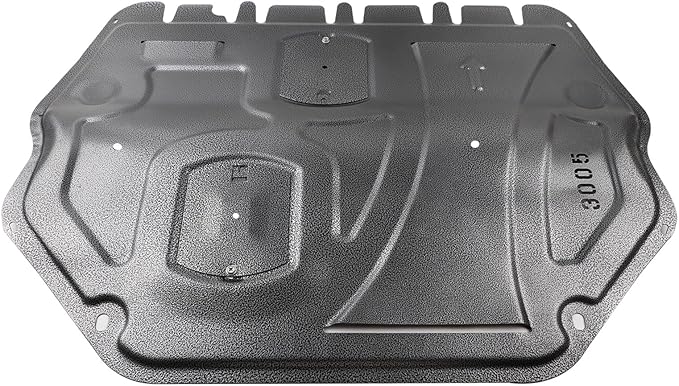 Engine Splash Shield Guard Compatible with 2019-2024 VW Jetta, 2019-2023 Jetta GLI, Front Engine Case Guard Under Car Shield Cover