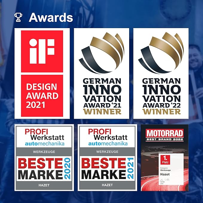 HAZET socket 903SLG-17/3, 1/2 inch square drive, 17mm wrench size, with plastic sleeve, supports gentle wheel fitting, especially for tires with aluminium rims