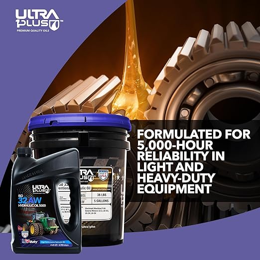 ULTRA 1PLUS AW ISO 32 Hydraulic Oil - 5 Gallon Jug