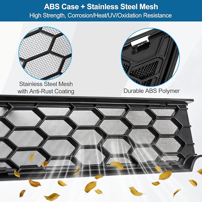 Tesla New Model Y 2025 2026 Juniper Grille Mesh Inserts Front Air Inlet Vent Grille Cover Guard Replacement for Model Y Juniper Accessories