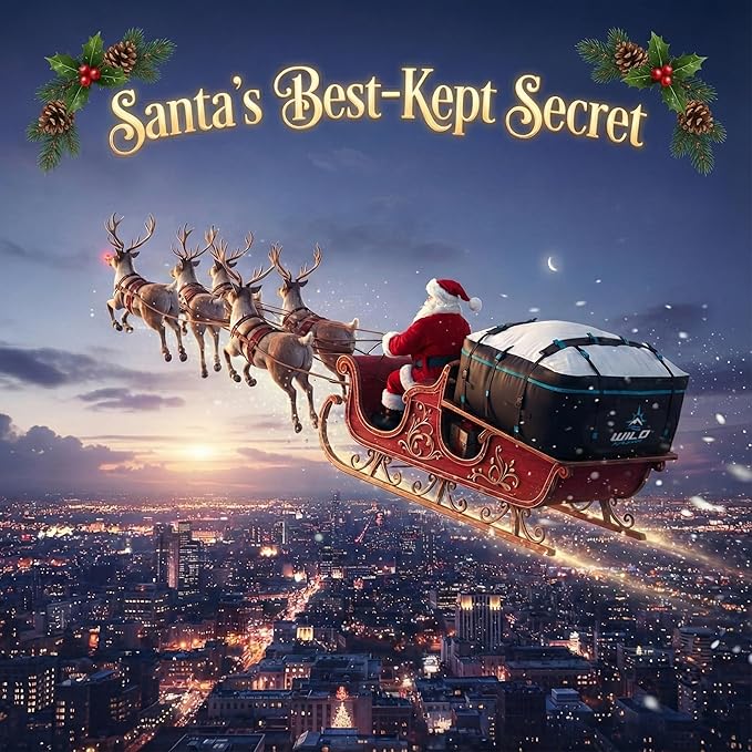 Rooftop Cargo Carrier - 23 Cubic Feet (XXL), Waterproof Soft Shell Car Roof Cargo Carrier, Heavy Duty Car Top Luggage Cargo Bag with Patented Door Hooks and Non-Slip Mat