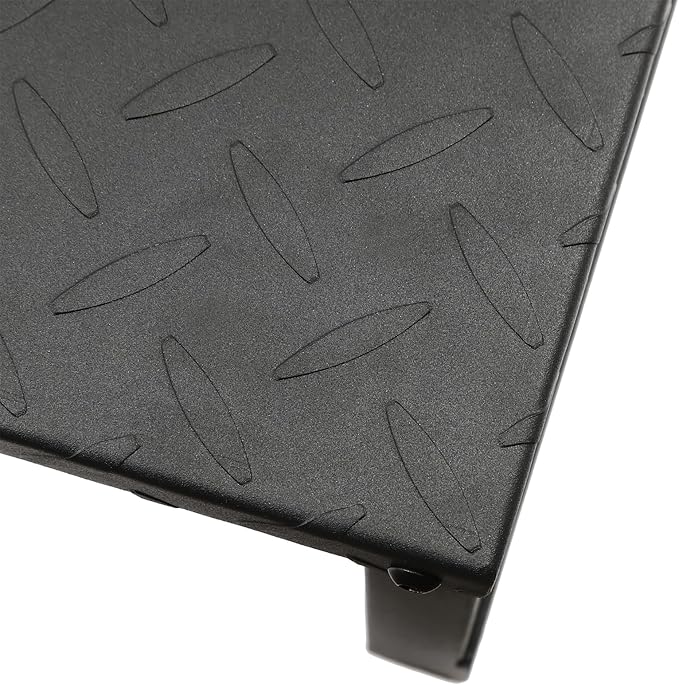 RV Steps with Handrail, 3 Steps RV Ladders with Anti-Slip Pedals, Mobile Home Stairs for Travel Trailers, Heavy Duty Camper Steps for Camper, Porch, Spa