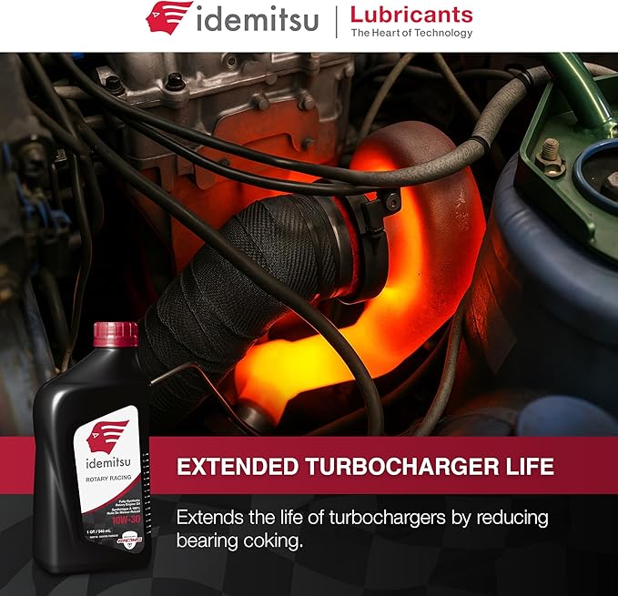 Idemitsu Full Synthetic Racing Rotary 10W-30 Engine Oil - 1QT