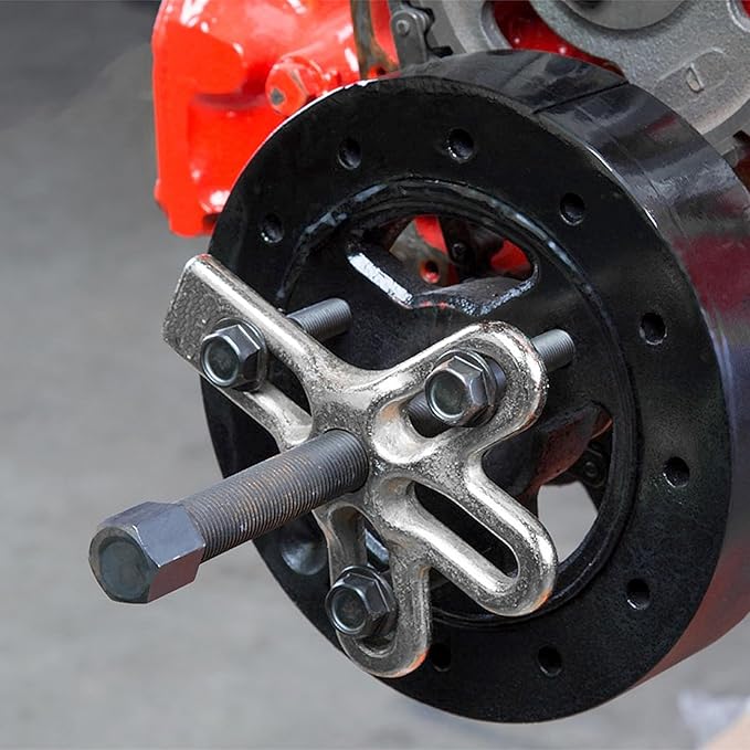 OEMTOOLS 25053 Heavy Duty Harmonic Balancer Puller Set, Engine Repair and Maintenance, Durable Alloy Steel Construction, Automotive Pulley Remover