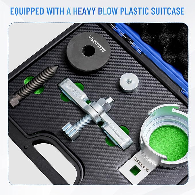 Crankshaft Holding/Removal Puller Tool Compatible with Vauxhall Opel Karl Viva Chevrolet 1.0 1.4 1.5 2.0T Buick Cadillac Engine,Flywheel Fixed Timing Tool