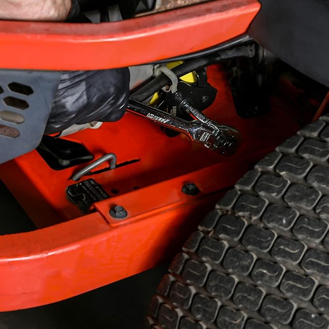 ARES 56041 – Adjustable 3-Jaw Oil Filter Wrench – 2 1/2-Inch to 4 Inch (63mm to 101mm) Capacity – Use with 3/8 or 1/2-Inch Drive Ratchets or 7/8-Inch Wrenches – Carbon Steel Construction