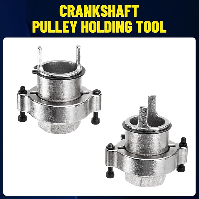 Timing Tool Kit Camshaft Aligning Flywheel Locking Crankshaft Pulley Tool with 22mm Socket for GM Chevrolet Onix /Tracker 1.0 12V 3 Cylinder 1.2 12V Ecotec Engine replace CR490, CR490-A,B,C