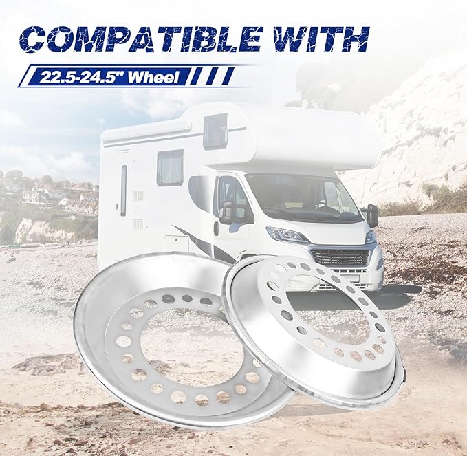 800822 2Pcs of Steer Auto Wheel Balancer Fit for 22.5-24.5" Wheel