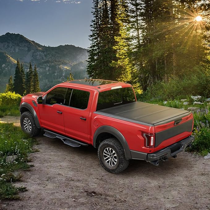 FASTFIT HTL Low-Profile Hard Tri-Fold Tonneau Cover for 2015-2025 F-150, 5.5' (67.1in) Truck Bed