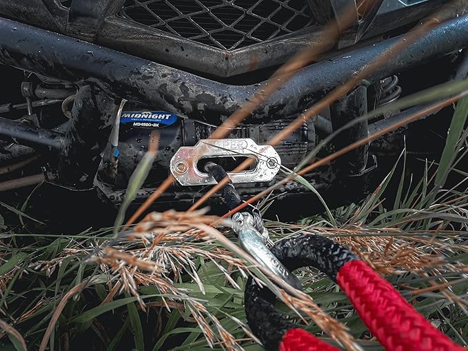 VIPER Midnight 4500lb ATV/UTV Waterproof Wireless Winch with 50 Feet of Black Synthetic Winch Rope. Designed by Motoalliance® - a USA Powersports Company with 20+ Years of Offroad Experience.