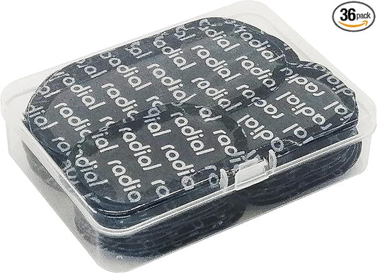 TP-MV2b Radial Tire Patch Kit 36 pcs(1 1/2" x 2 3/8" (38 x 61 mm) 24 pcs and 2" x 4" (49 x 100 mm) 12 pcs in a Box)
