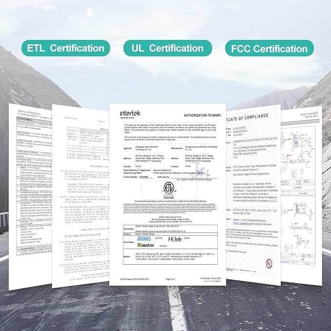 Level 2 EV Charger for SAE J1772,40Amp Fast charging,(Wifi APP/Plug-play),240V NEMA 14-50 Plug,25ft ETL Listed Cable,Adjustable Current 6A-40A,Delay Timer,Portable Ev Charging Station For Home Level 2