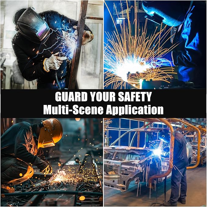 3-Panel 6x6ft Flame-Resistant Welding Screen with Lockable Wheels - Transparent PVC Welding Curtain & Steel Frame, Green Safety Partition for Workshops/Garages