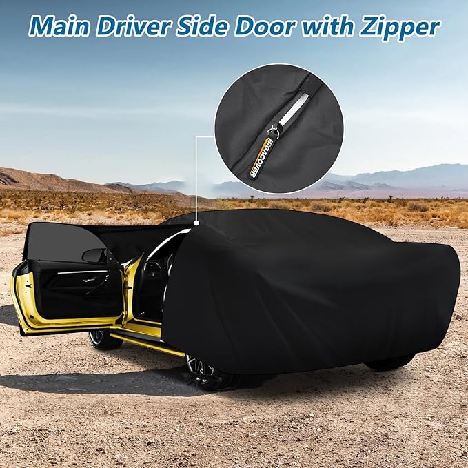 420D Waterproof for C7 Corvette Car Cover All Weather Protection Waterproof Windproof for 2014-2019 C7 Stingray, for C7 Chevy Corvette Stingray Z51 Z06