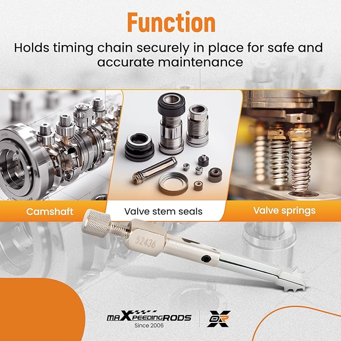 maXpeedingrods EN-52436 Timing Chain Tensioner Retention Tool for Buick Angkewei 2.0 LSY, for Cadillac XT4 2.0LT LSY 2019+, for GMC Sierra 2.7LT L3B 2019+, for Chevrolet Silverado 2.0LT RPO LSY