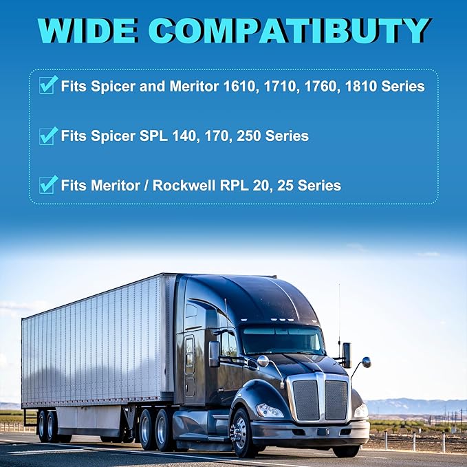 10803 Heavy-Duty Yoke Puller, 60050 Heavy Duty Yoke Removal Tool Kit Made for Commercial Trucks & Semi Truck, Service on Class 6-8 Trucks and Equipment