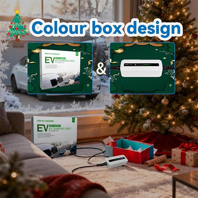 BESENERGY Level 1 ev Charger,15A,NEMA 5-15 110V-120V,20ft Charger Cable,Compatible with All j1772 ev Cars