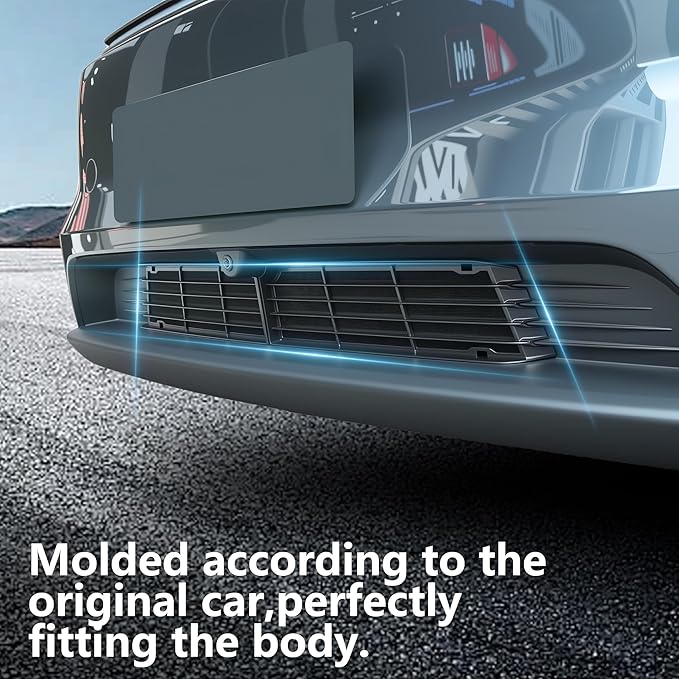 Grille Mesh Inserts for Tesla Model Y 2025 2026 Juniper Front Air Inlet Vent Grille Cover Grid ABS Detachable Replacement for New Model Y Juniper (Launch Series) Accessories