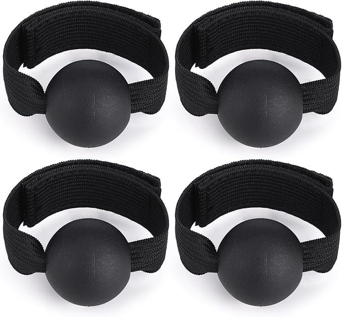 TOBWOLF 4PCS American Football Catching Trainer Band, Rugby Football Catching Receiver Trainers, Football Receiving Training, Volleyball Catching Training Hand Strap Beginner Practice Fingertip