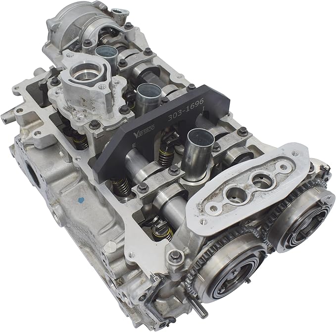 303-1696 Camshaft Holding Alignment Timing Tool, Compatible with Ford Explorer Lincoln Aviator Police Interceptor Utility 3.0L EcoBoost Engine, with Portable Case and Gloves