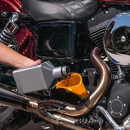 HDBUBALUS Oil Change Kit for Harley Tool Primary Case Funnel + Crankcase Fill Funnels + Oil Filter Cap Wrench + Drip-Free Oil-Filter Set (Oil Funnel Set w/ 30pcs O Rings)