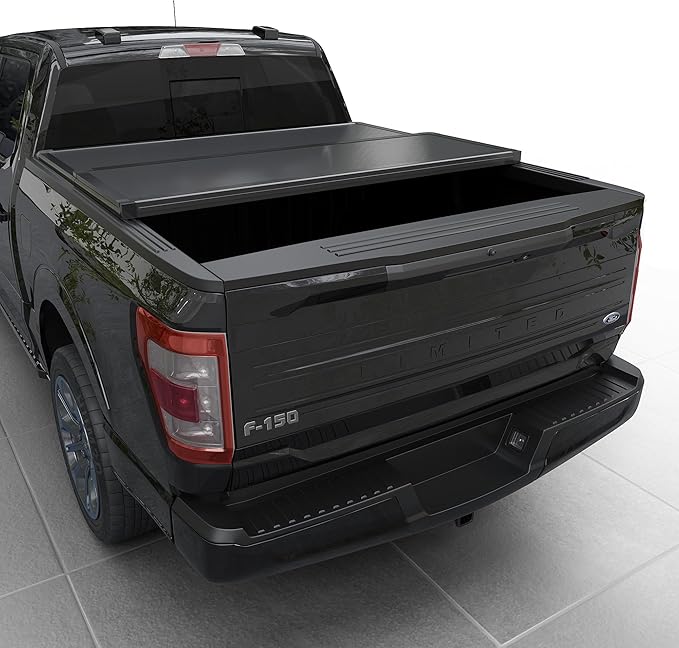 Hard Tri-Fold Truck Bed Tonneau Cover Compatible with 2015-2026 Ford F150 5.5 FT Bed (66")