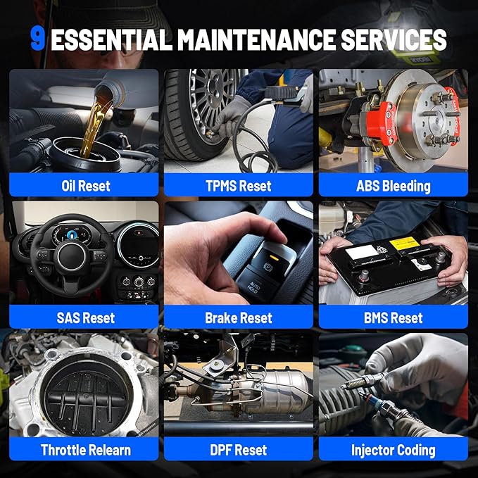 TOPDON ArtiDiag600 Pro, OBD2 Scanner Diagnostic Tool for All Systems, Code Reader Scan Tool with 9 Essential Maintenance Functions, Upgraded Version of AD600S/AD500, Lifetime Free Update