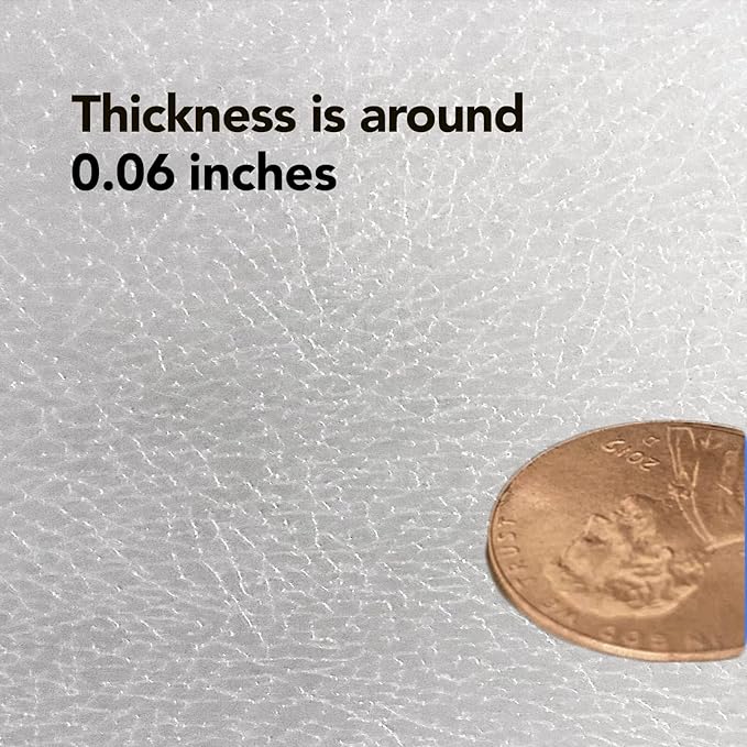 RESILIA Work Bench Mat - 23.5" X 47.5" X 0.06" Scratch-Resistant PVC Mats - Protect Your Workbench, Table, or Tool Station from Painting, Woodworking, Crafting, Building, & More, Clear, Made in USA