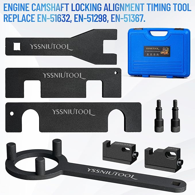 Engine Timing Tool kit for Buick Excelle Verano Chevrolet Cruze Roewe RX5 1.5T 1.4 1.0 Engine, Buick Excelle Verano Timing Special Tool,Replace EN-51367, EN-51298, EN-51632