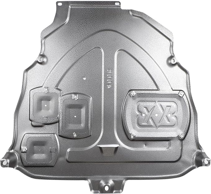 Engine Splash Shield Guard Compatible with 2019-2024 Toyota RAV4, Front Engine Case Guard Under Car Shield Cover