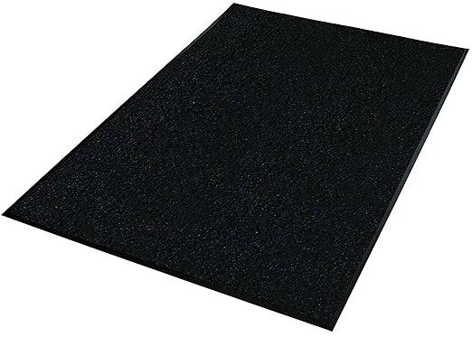 Guardian 94041535 Platinum Series Indoor Wiper Floor Mat, 4' x 15', Black