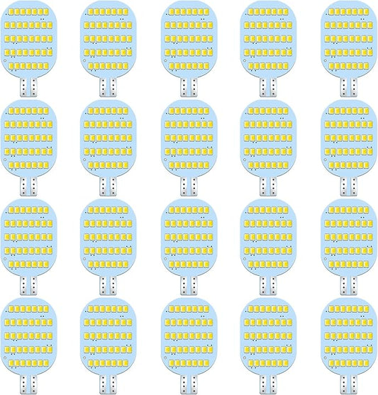 Super Bright T10 921 922 912 LED Bulbs for 12V RV Ceiling Dome Light RV Indoor Lights Camper Trailer Motorhome Marine Boat Dome Interior Light (4500K Natural White, 20)