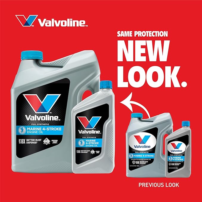 Valvoline 4-Stroke Marine Full Synthetic Engine Oil 1 Gallon