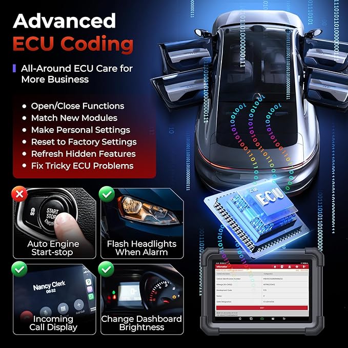Launch X431 PRO Dyno Bidirectional Scan Tool, ECU Coding Online Offline, 38 HOT Services, CANFD DoIP, FCA SGW, 8 Expansion Modules