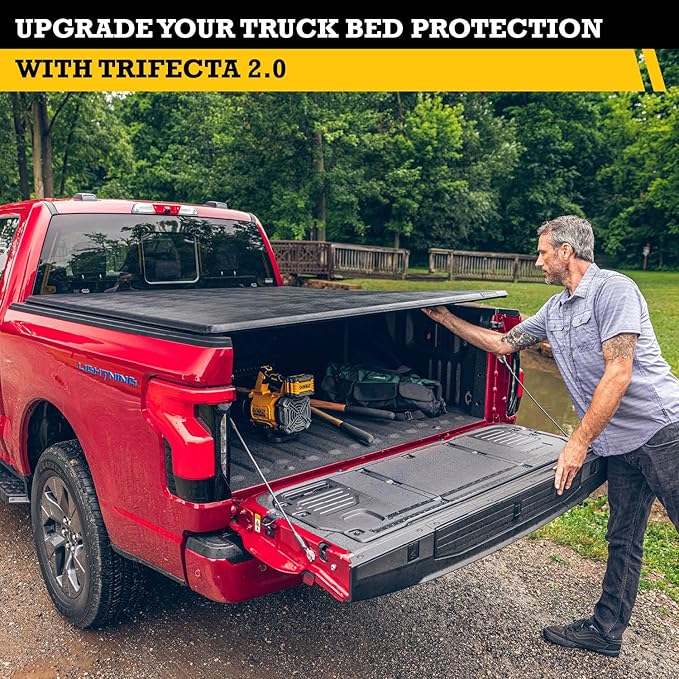 RealTruck Extang Trifecta 2.0 Soft Folding Truck Bed Tonneau Cover | 92488 | Fits 2017 - 2025 Ford F-250/350 Super Duty 8' 2" Bed (98.1")