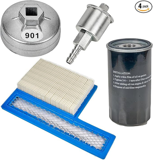 122-0836 Oil Filter 140-3116 Air Filter 149-2341-01 Fuel Filter 420-0577 122-0836 Oil Filter Wrench Fits for Cummins Onan 5500 4000 RV Generators HGJAA HGJAB HGJAC-Oil Change Kit