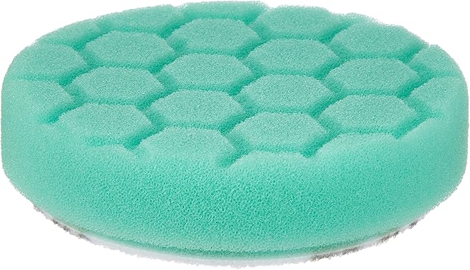 Chemical Guys BUFX_103_HEX4 Hex-Logic Heavy Polishing Pad, Green (4.5 Inch Fits 4 Inch Backing Plate), 1 Pad Included